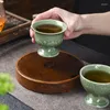 Чайные чашки Celadon Cup Antique High Foot Ceramic Master