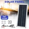 300W Solar Panel Kit 12V Switch USB Charging Interface Solar Board With Controller Waterproof Solar Cells for Phone RV Car 240508