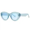 Vintage owalne okulary przeciwsłoneczne kobiety mężczyźni moda retro żeńskie okulary przeciwsłoneczne nowe modne luksusowe projektant Uv400 Lady Shades okulary