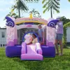 Unicorn Playhouse Playhouse Kids Intérieur Jumping Castle Bounce House With Slide Ball Pit Toys Fun Outdoor Jumper Kids Party Party Entertainment Bouncer Slide Combo Yard