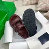 Sandalias de diseño zapatos de diseño para mujeres Sandalias de playa Sandalias Velcro 2024 New Jack Fashion informal Sandalias planas de lujo de lujo Genuine Leather Top Cox With Box