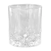 Tasses rochers verres de whisky réutilisable léger 300 ml surfaces gravées élégantes à la mode pour restaurant du bar à domicile