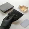 Lüks marka p moda tasarımcı kart sahipleri klasik desen havyar toptan küçük altın gümüş donanım kadın küçük mini cüzdan çakıl 2559