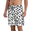 Men's Shorts Mens Swimwear Trunks Beach Board Swimsuits Running Sports Surffing Dalmatian Dog Print Quick Dry