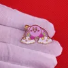 Kawaii schattige stripfiguren regenboog ster emailbroche pin rapel metalen pennen broches badges voortreffelijke sieraden accessoires