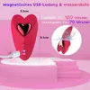 Diğer Sağlık Güzellik Ürünleri Uygulaması Bluetooth Kontrolü Canlı Kadınlar Kalp Şeklinde Giyilebilir iç çamaşırı klitoris Vajinal Masaj Yetişkin Oyuncakları Q240508