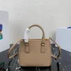 Designer -Tasche Michael Kadar Frauen Galleria Saffiano Einkaufstasche Klassische Leder -Schulter -Handtaschen Mini Killer -Taschen Dreieckslappen