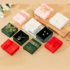 Mücevher Kutuları Bowknot Mücevher Depolama Kutusu Küpe Küpe Kolye Bilezik Düğün için Elegant Hediye Paketleme Kutusu Toptan Satış