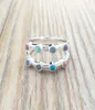 Silver Super Power Ring met edelstenen beren sieraden 925 Sterling past in Europese sieradenstijl cadeau Andy Jewel C8124056305399672