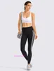 Дизайнер Lul Yoga Outfit Sport Bras Women Women High Support Yoga Женская кружев