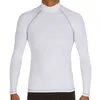 Swimwear's Swimwear Rash Guard Protection Sun Protection Diving Maniche lunga costume da bagno di alta qualità Lycra Rashguard per uomini Mera di surf Shirt 6 Colori