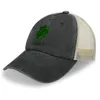 Bérets Clover Eire Ireland Simmbole Signe Cowboy Hat Hard Black Beach Bag Golf Porte des hommes Femmes