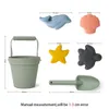 Cartoon Cartoon Children Toys Toys Summer Digging Sand Tool avec pelle à eau jouer à l'extérieur Toy Sandbox Baby Stuff 240422