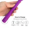 Altri oggetti di bellezza per la salute Potenti dita G Spot Vibratori S per donna Soft Silicone ricaricabile ricaricabile clitoride Stimulatore Massaggio giocattoli per adulti Y240503