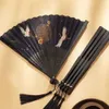 Prodotti in stile cinese 1pc Cinese Vintage Vanta Vanta pieghevole Ventola portatile Pollieble Bamboo Incorniciata Folding Decorative Folding Fans for Wedding Party