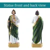 Sculture da 8 pollici santa jude statue resina religiosa St jude sacre statue dono colorato religioso San Giuda Tadeo Statua idonea