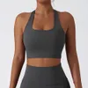 Lu Bra Yoga Align Tank Top Breating Draw Dry Underwear Running Fiess Bra Outdoor Training High Impact Shock-Profy Yoga Vest for Women L