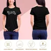 Polos femininos Phrase Espanhol: Temos muitas razões.Série (i) em branco.Camiseta Lady Roupos Gráficos engraçados Mulher