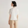 T-shirt femminile BC-24 RTS Domande Abbigliamento di alta qualità Merino Merino Silk Maglietta a maglia Abbigliamento da donna WholeSeleel2405