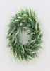 Simulation Plastic Flower Garland Home Door Decoration Hanging Ornaments Fake Flowers Wreath Wedding Backdrop Mall Window Layout2975641