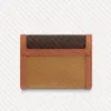 M68725 Dauphine Compact Wallet Designer Dames canvas Portefeuille Zippy zip -munten Portemonnee kaarthouder Victorine Key Pouch Mini Pochett 2696