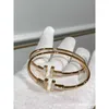 Bracelets Highend Vintage Cadeaux de bijoux pour les proches Bracelet Rose 18K avec Tifanly commune