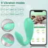 Andere gezondheidsschoonheidsartikelen krachtige app Bluetooth Vibrator voor vrouwen slipje met 2 motoren G Spot Dildo Massager Vibrating Love S voor volwassenen Y240503IRQBB