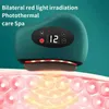 Home Beauty Instrument Black Stone Needle Base Small Portable Massager Constant Temperature Scraping To Relieve Muscle Soreness Q240508