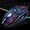 Tastiera combo mouse combo e giocatori cablati USB Rainbow tastiera retroilluminazione che respira topi illuminosi per laptop Desktop4407338 Drop Otaw2