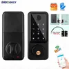 Smart Lock Tuya Wifi TTLOCK Blocco Sensore della porta per impronte digitali Fechadura Password digitale elettronica Ic Scheda DeadBolt Smart Home Door Lock WX