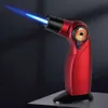 NIEUW Spray Gun Metal Eye Decoratie Rocker Arm Sigaar Torch Lichter Burning Charcoal Barbecue Openbare aansteker