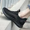 Casual Shoes Slipon Rubber Sole Luxury Men High Quality Sneakers For Black Skor Man Sport Deals High-end Out Deporte