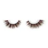 Faux cils 1 paire de cils marron 3D Bruns Natural épais cils extensions de cils pour les coiffures de vison fausses cils duvets longs cils D240508