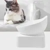 Cat Food Bowl Pet Besleyici Otomatik Besleyici Pet Yiyecek Konteyneri Su Dağıtıcı Yükseltilmiş Stand Dish Bowl Cat Malzemeleri 240508