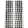 Cílios falsos Extensão de cílios de cluster único misturada com cílios de maquiagem de gato de vison de gato segmentados 3D com flofos de confeitar