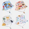 Caps Chapeaux Nouveaux Fashion Summer Childrens Bob Bob Childrens Cartoon Imprimé UV Protection de pêche D240509