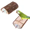 Otros suministros de aves Cage Cage Budgie Toy Perches Parrot Stand Platform