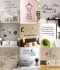 180 styles New Removable Lettering Quote Wall Decals Home Decor Sticker Mordern art Mural for Kids Nursery Living Room6709033
