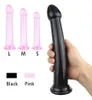 Slanke dildo met zuignap imitatie lul mannelijke penis gspot vagina masturbator seksspeeltjes voor vrouwen5810163