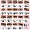 Mix Color 144 Russisches Volumen Yuanzhijie falsche Wimpern natürliche weiche DIY -Cluster -Segment Wimpern Süßes Hirsch Regenbogen 240423