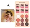 Hobbylane Classic Longlasting Eye Palette Fashion Shiny Eye Shadow Disc 9 Colors Cosmetics4560561