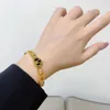 Designer V com bracelete de diamante casal casal de aço inoxidável 14k Seiko Preservura de colorido Bracelet Jewelry Jewelry Qualidade do presente de pulseira de luxo