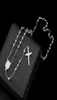 クラシックシルバーロザリオビーズチェーン十字架派宗教カトリックステンレススチールネックレス女性の男子4mm/6mm/8mm/10mm8337046