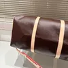 10A Fashion Designer Leather Bag Cowhide Shopping Letter Classic Print Women Handbag Strap Bags Fashion Travel Genuine Capacity Large S Xxic