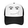 Caps Hats Personalized anime robot face baseball cap mens adjustable truck cap sports fast back cap summer cap d240509