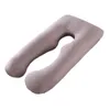 Maternity Pillows 2022 New Full Body Nursing Pregnancy Pillow U-Shaped Maternity For Sleeping With Removable Cotton Cover T240510