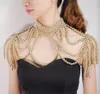 Brand White Black Red Pearl Collar Collar Women Wedding Wedding Party Ladies Pearl Bead Shawl Cape Choker Collana Gioielli8496789