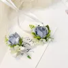 Броши искусственные розы жених корсаж свадебные цветы запясть