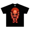 T-shirt maschile magliette da uomo 2023 Summer Fashion Dennis Rodman Tops ts The Worm Strtwear Strtwear Shirt vintage Basketball Star Star hip Hop T-shirts Man T240506