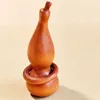 Estatuetas decorativas Q4853 - 2 "BOTWOOD NETSUCHURINA esculpida à mão: Feliz de cabaça: Pretty Gourd